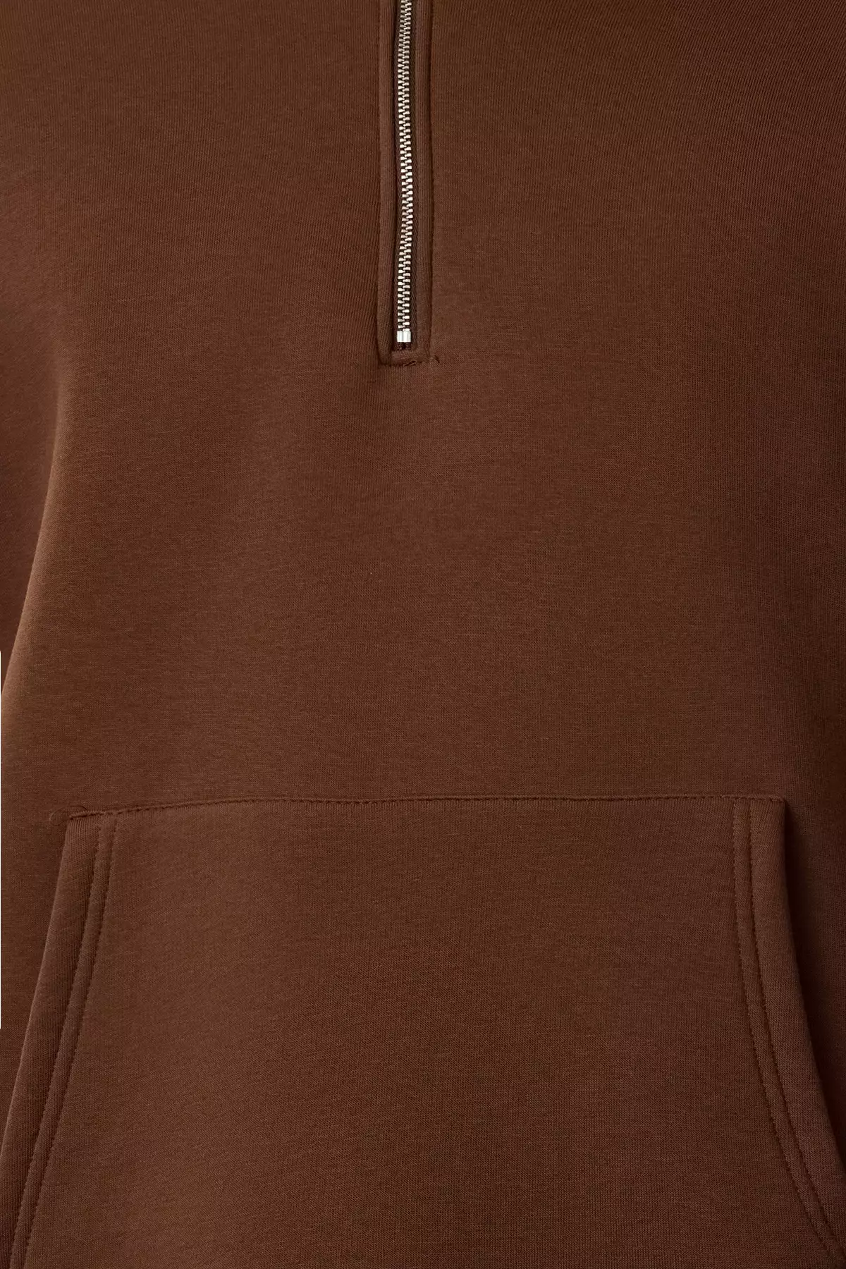 Basic Half-ZIpper Hoodie