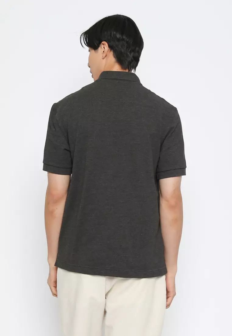DARK GREY POLO SHIRT