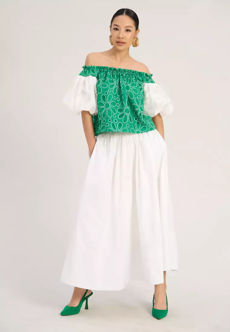 Lace Off-Shoulder Top