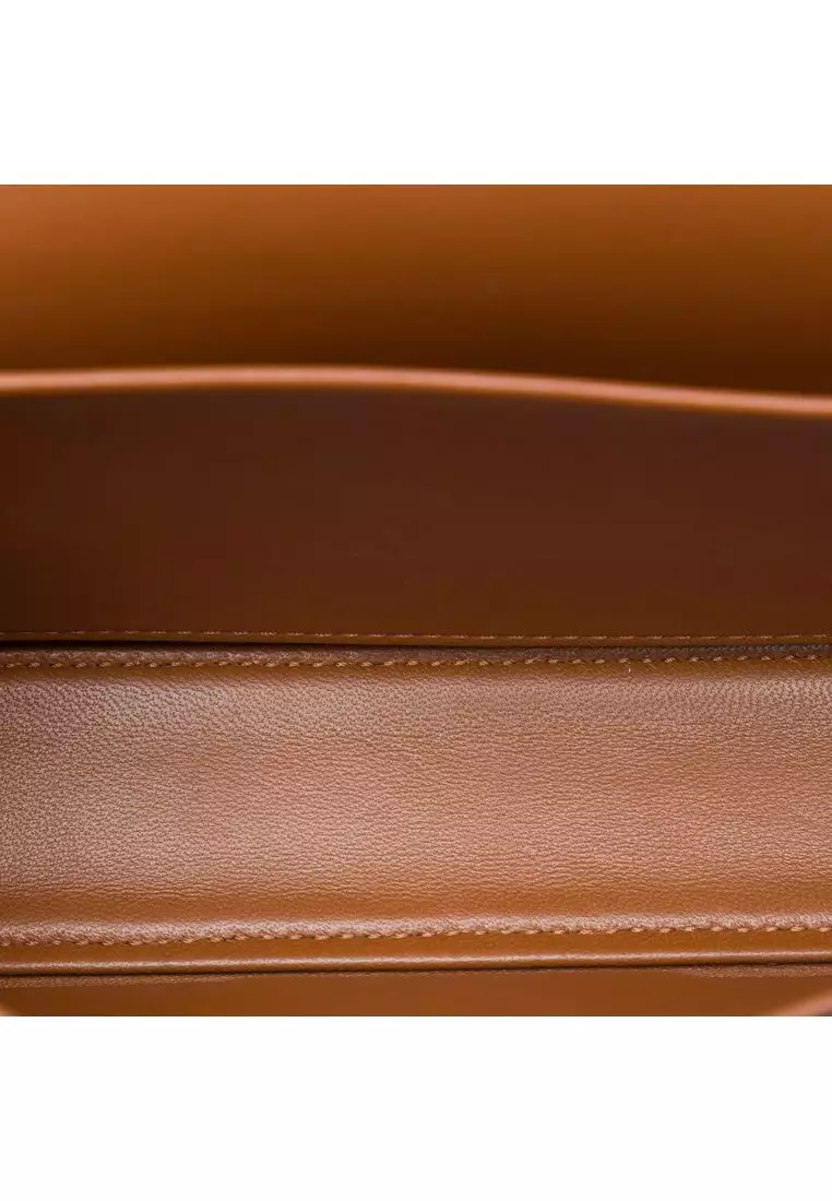 Pre-Loved Celine Shiny Calfskin Claude Shoulder Bag