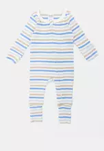 Vanilla-Blue Bonnet/Bowie Stripe