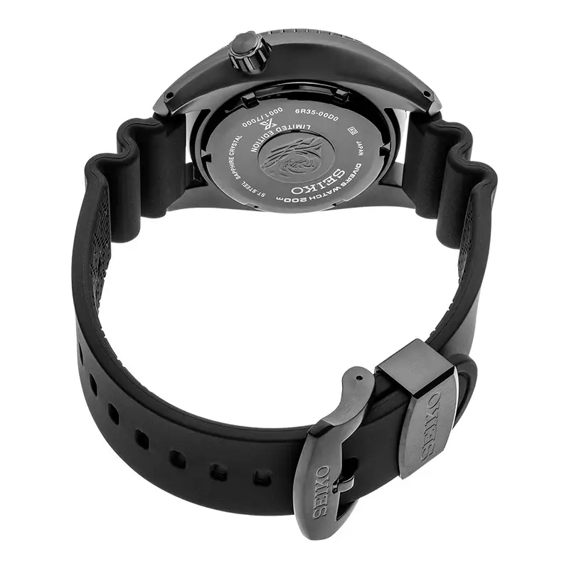 Jam Tangan Pria Seiko Prospex SPB125J1 Automatic Black Series Divers 200M Water Resistance Limited Edition