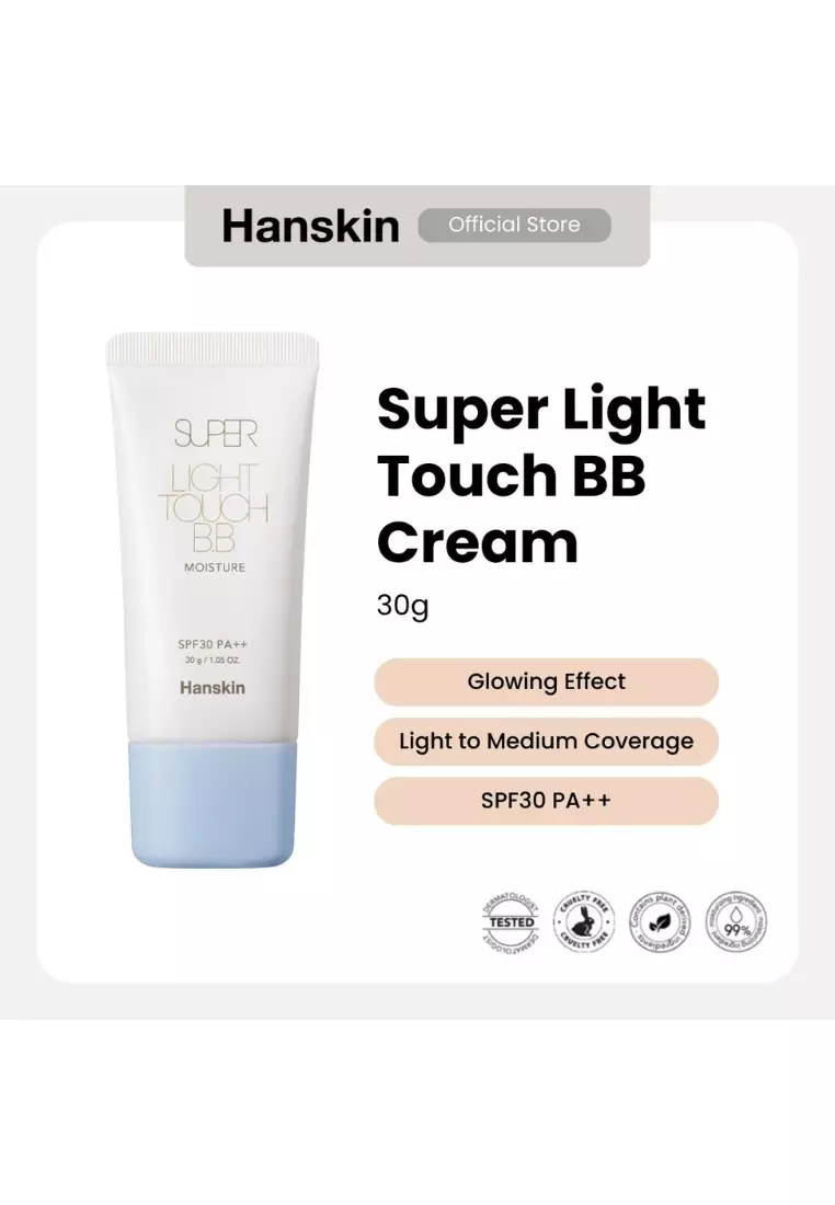 Jual Hanskin Hanskin Super Light Touch BB Cream SPF 30 PA++ 30 Gr ...