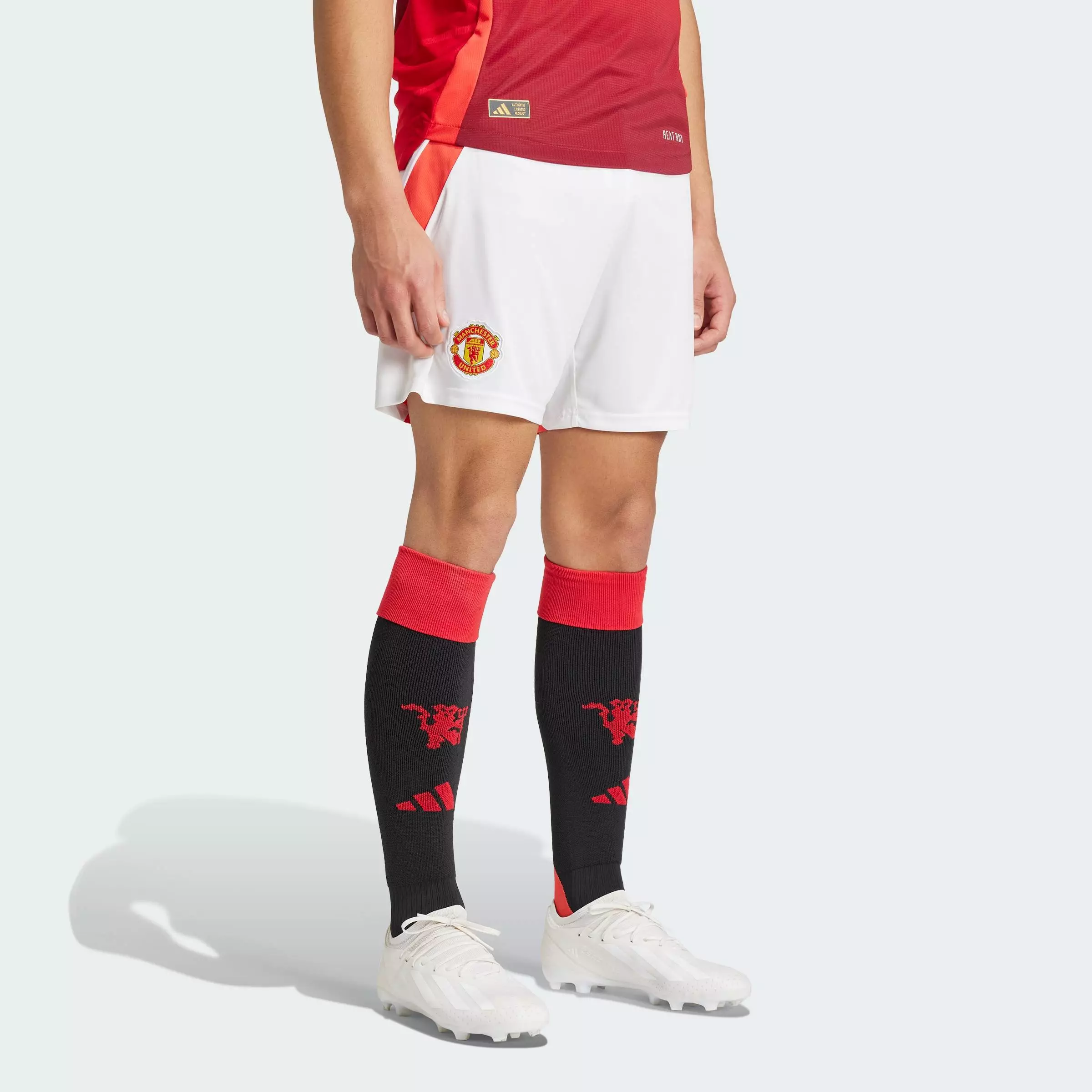 Football Manchester United 24/25 Home Shorts Men White IU1388