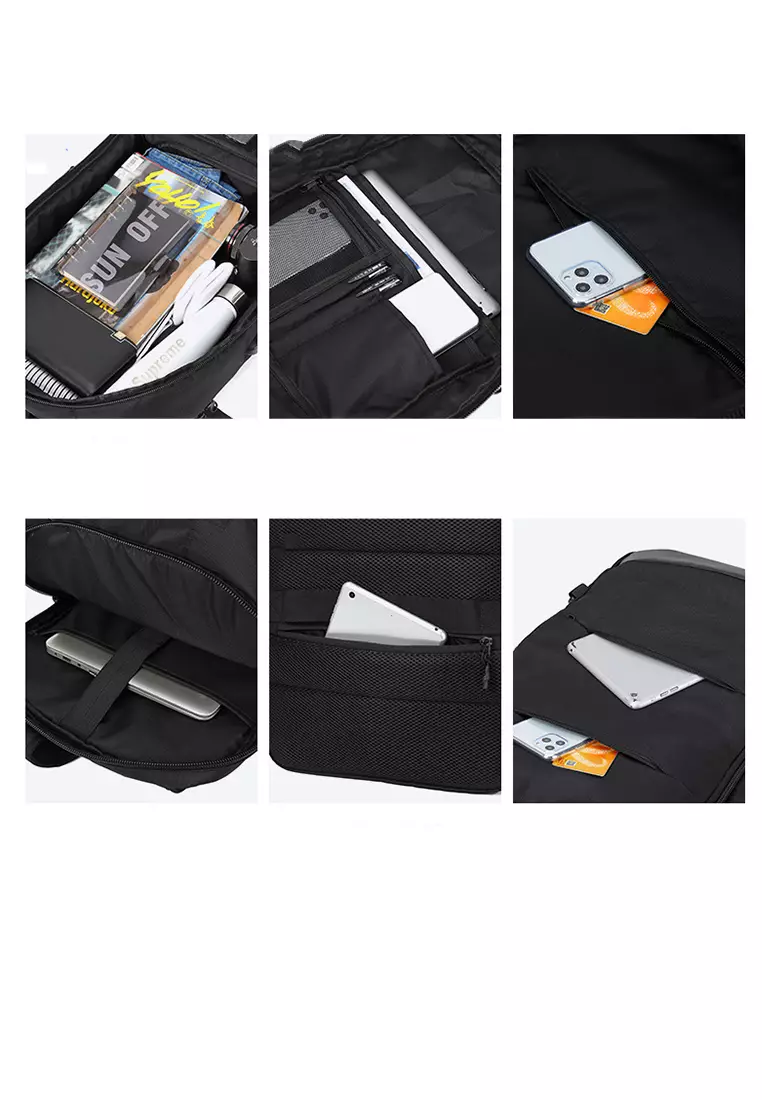 Waterproof Travel Business Backpack With Shoes Compartment