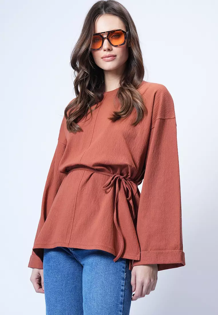 Waist Tie Blouse