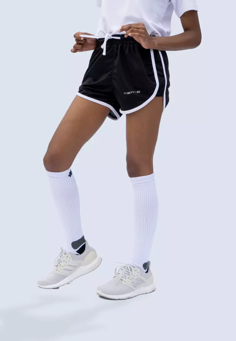 Tiento Sporty Hotpants Celana Pendek Olahraga Wanita Running Gym Lari Yoga