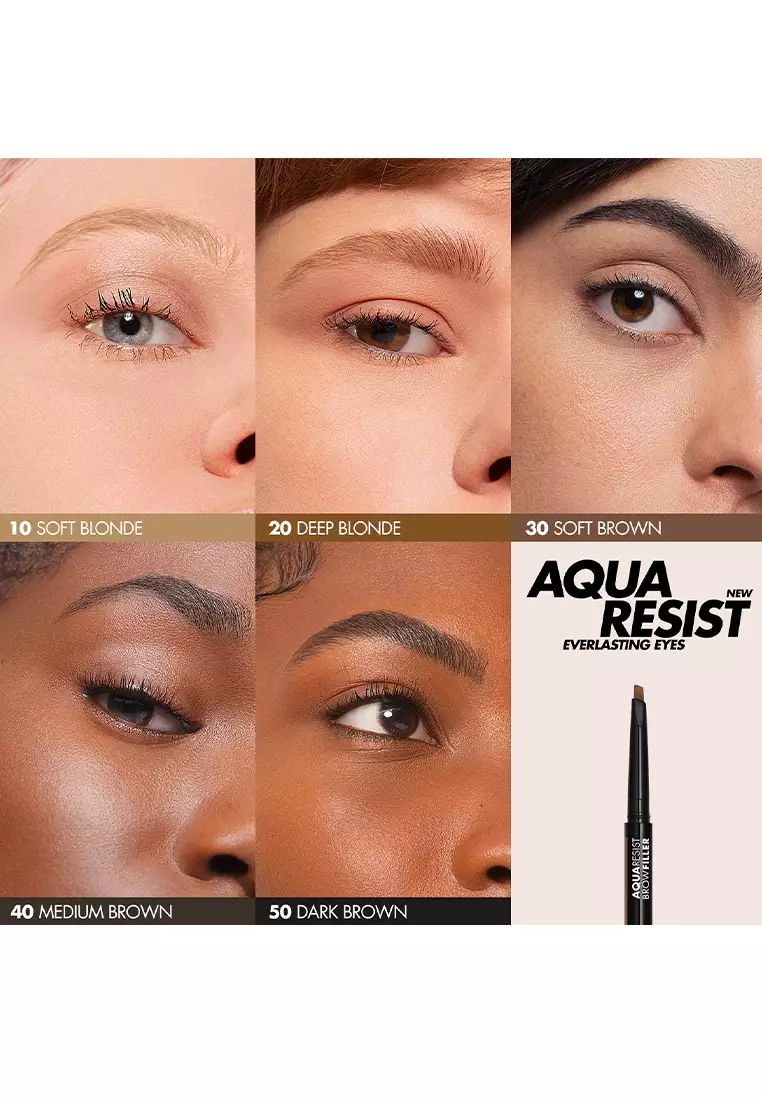 Buy MAKE UP FOR EVER AQUA RESIST BROW FILLER 40 Online ZALORA Malaysia