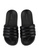 Milliot & Co. black Kandi Open Toe Sandals 5C282SH531738FGS_2