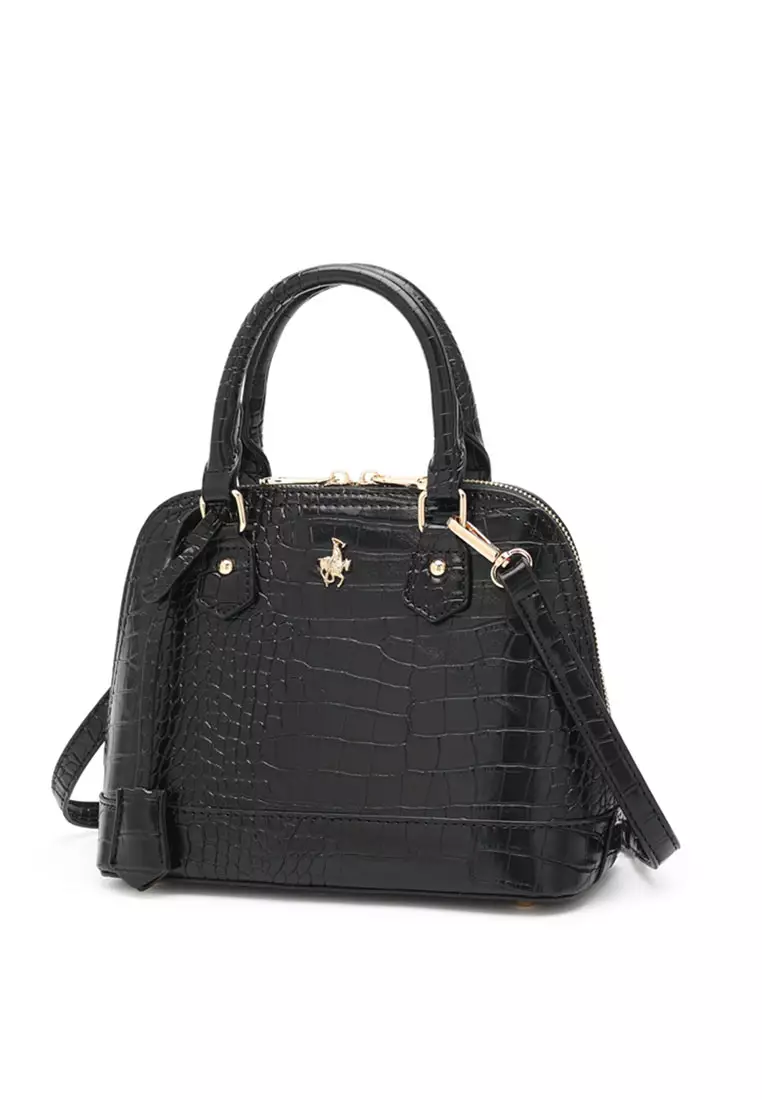 Women's Top Handle Bag / Sling Bag / Crossbody Bag (Tas Selempang Wanita / Tas Tangan Wanita) - Hitam