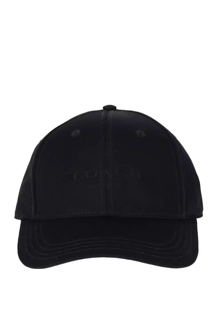 Embroidered Baseball Hat - Black