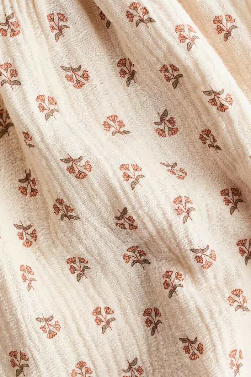 2-piece printed cotton set