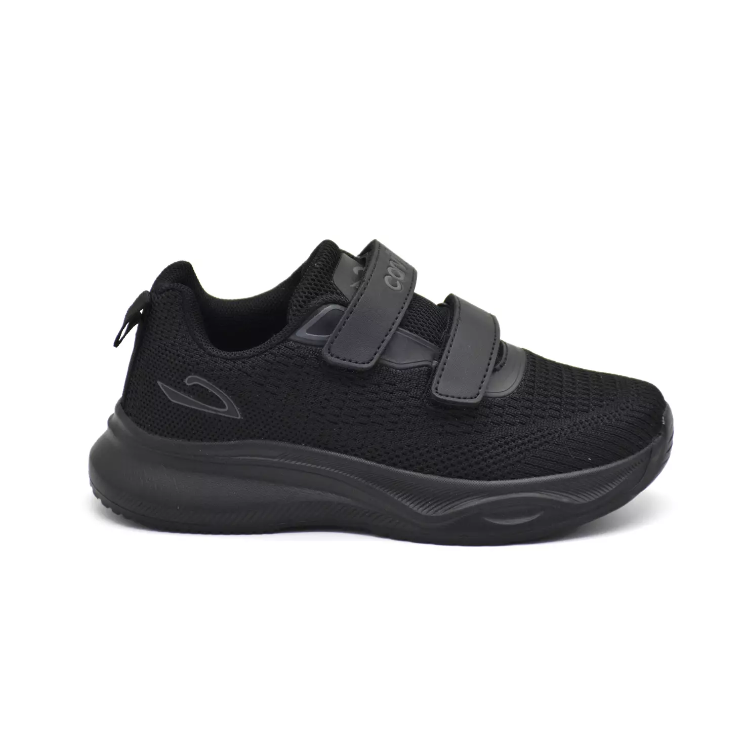 Carvil Sepatu Sekolah Anak Vermin-01 ST Black/ Black