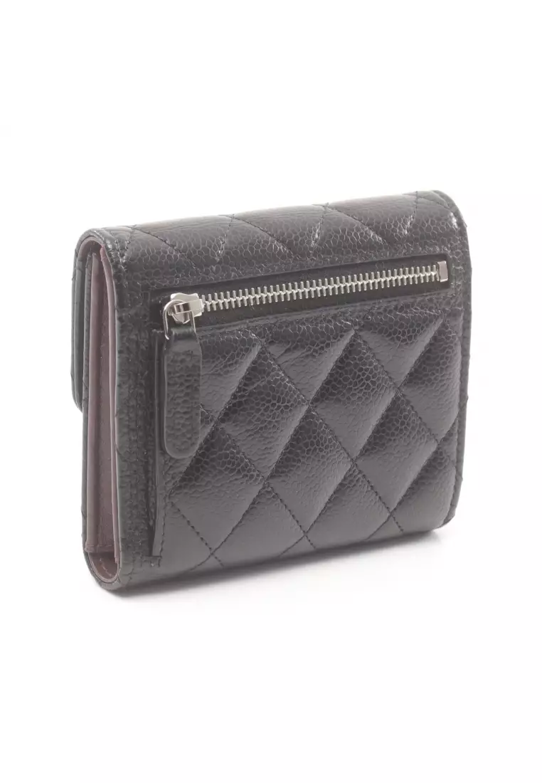 Buy Chanel Preloved Chanel classic Small flap wallet trifold wallet