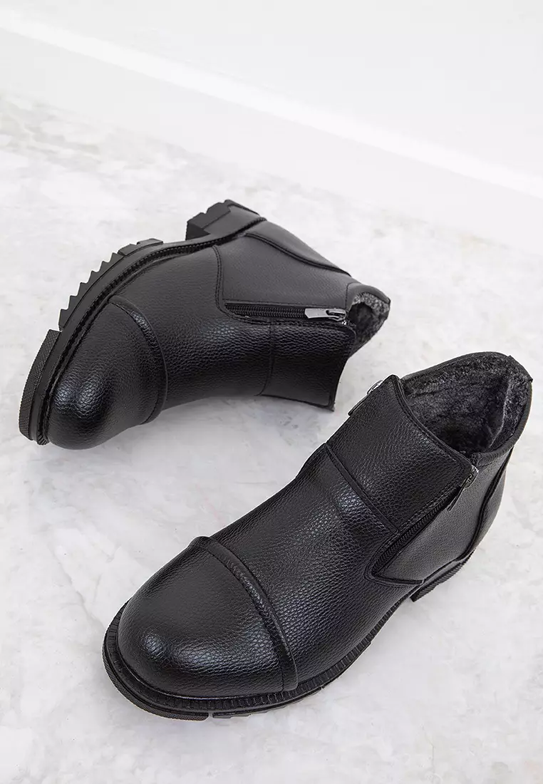 Zip Ankle Boots