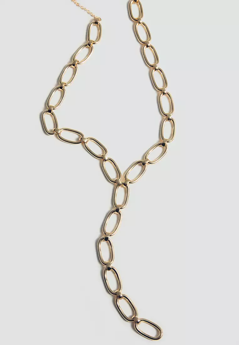 Long Link-Design Necklace