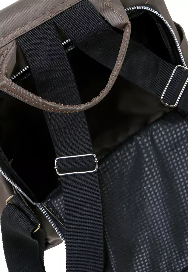 Ana Tas Ransel Wanita Simple Backpack Woman Premium Quality - Brown