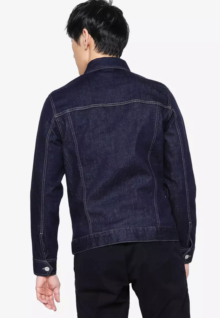 French connection denim jacket on sale mens