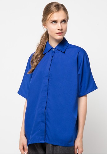 Oversize Shirt - Blue