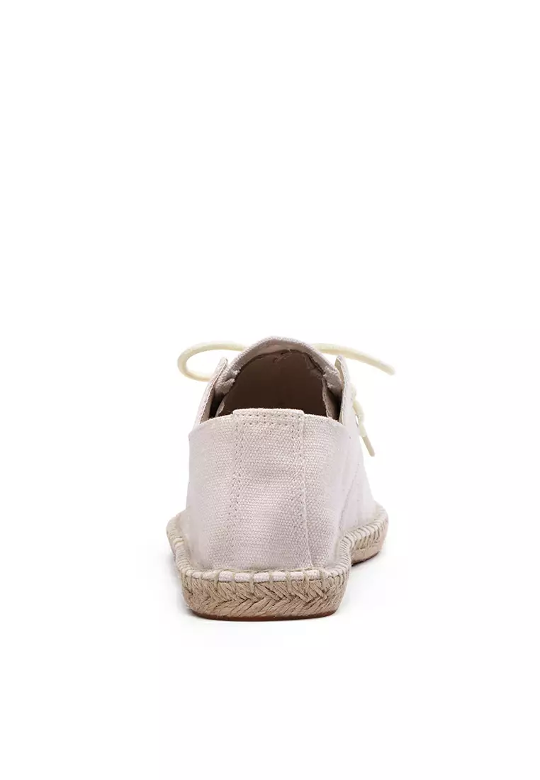 Lace Up Canvas Espadrilles QZ-S55