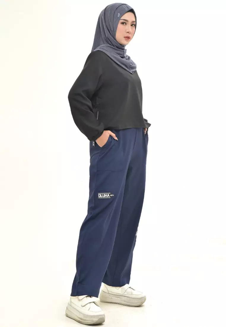Rabbani - Celana Perempuan Dara Azera Exclusive Navy