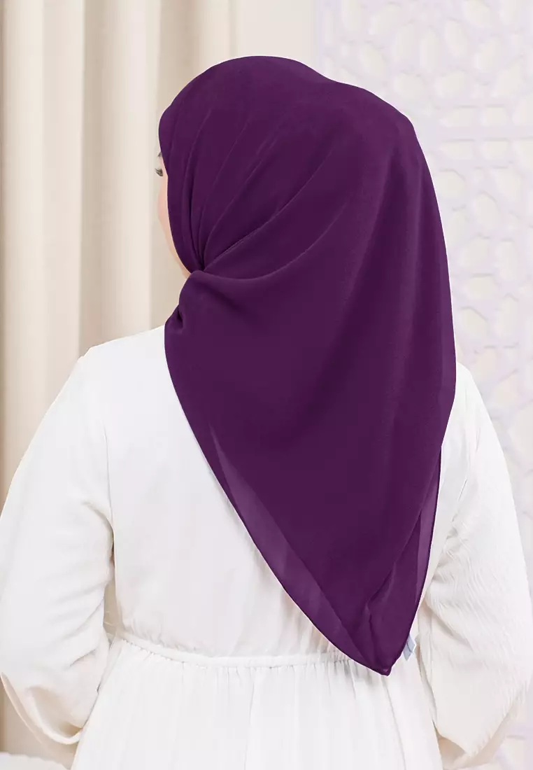 HIJAB INSTAN ALINE - DARK PURPLE