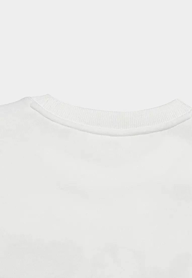 FILA CORE WHITE LINE HERITAGE Women's Pullover Sweater in White