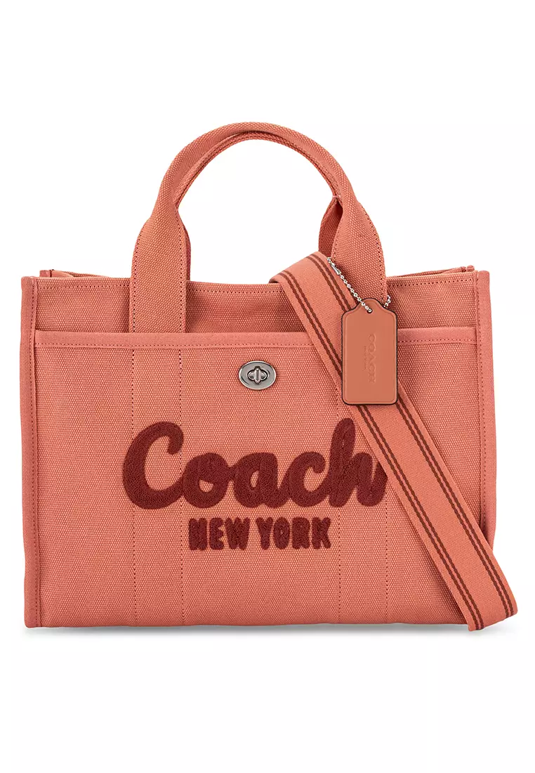 coach canvas tote bag