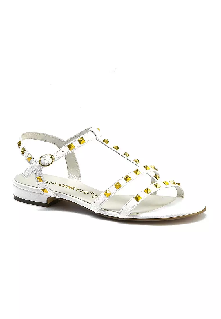 Sandals with studs on on sale them