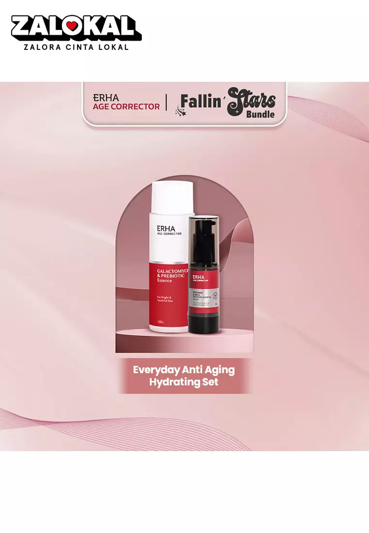 Everyday Anti Aging Hydrating Set : Plumpy Hydrated, Wrinkles Away