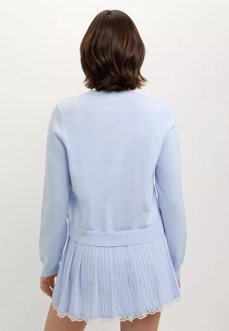 Embroidered Cardigan