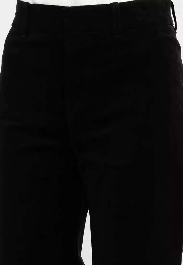 Long Tailored Corduroy Trousers