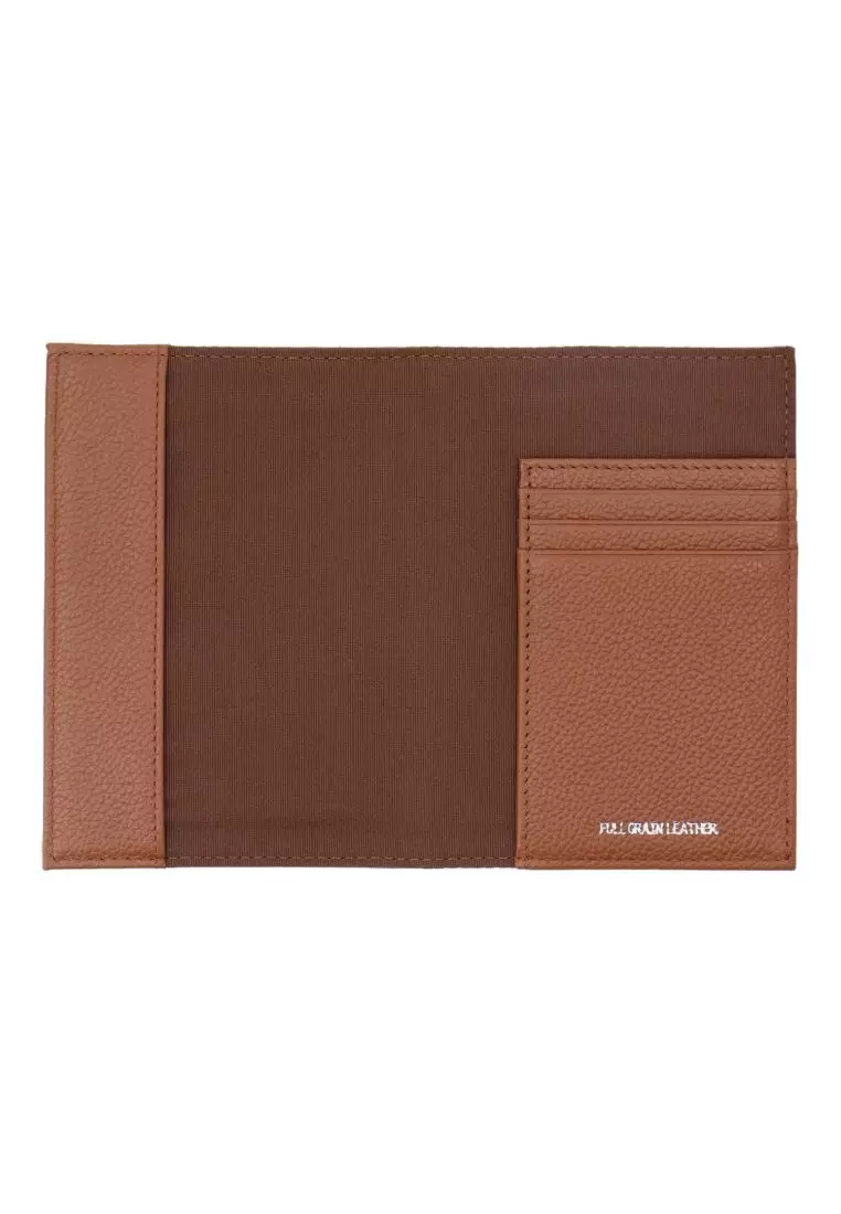 Crossing Milano Passport Holder Rfid - Barcoss Brown