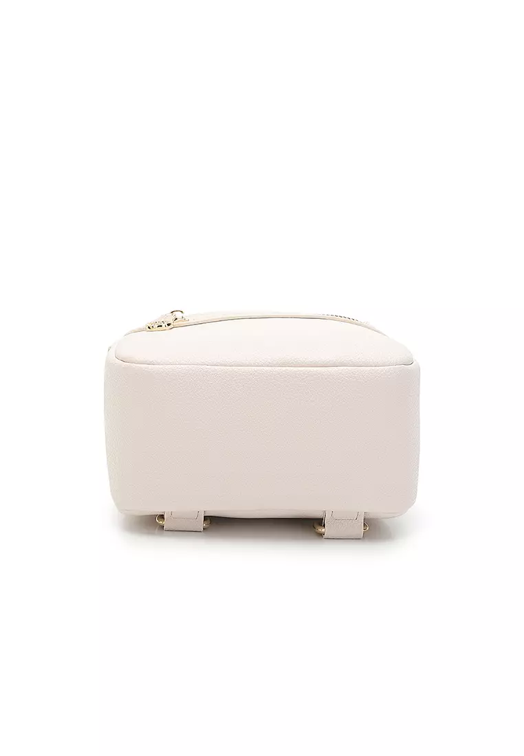 Women's 2-Way Backpack / Crossbody Bag / Sling Bag - Beige