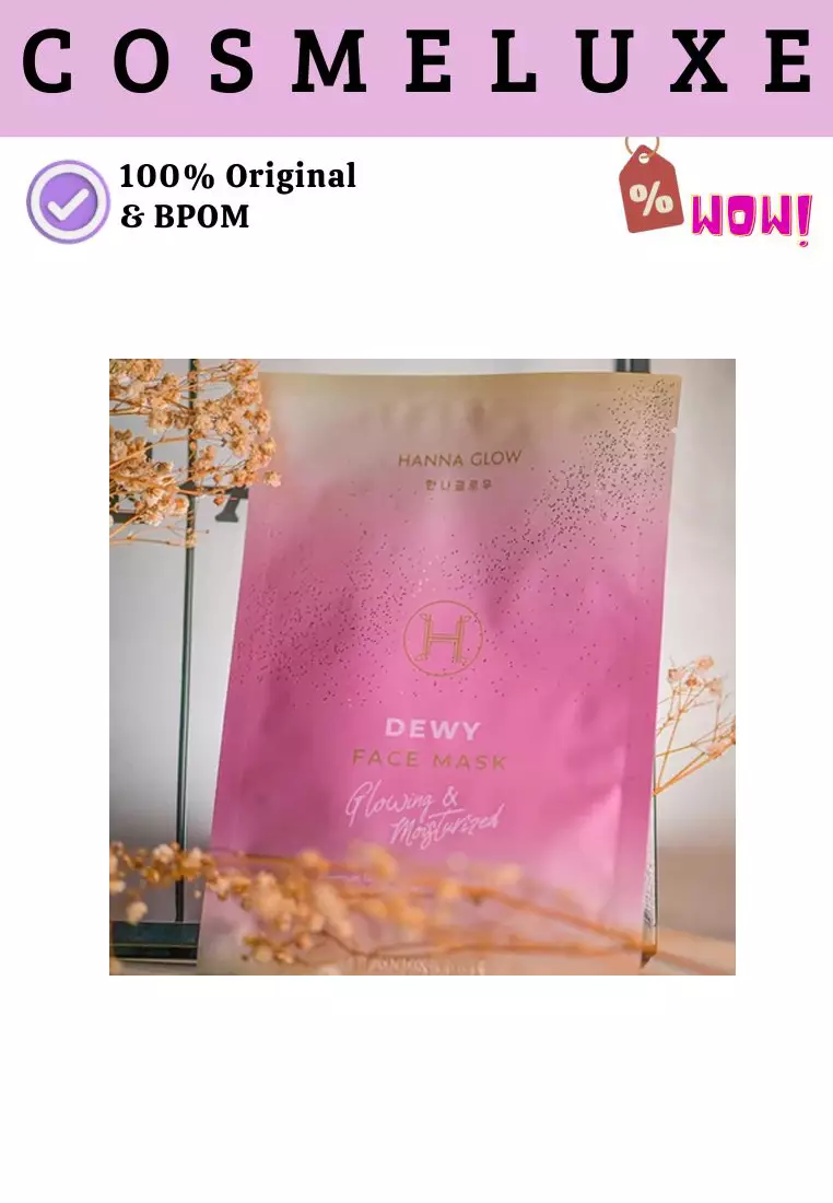 Hanna Glow Dewy Face Mask 1pcs /Lembar