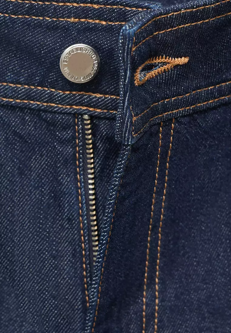 Wide Leg Jeans With Pockets