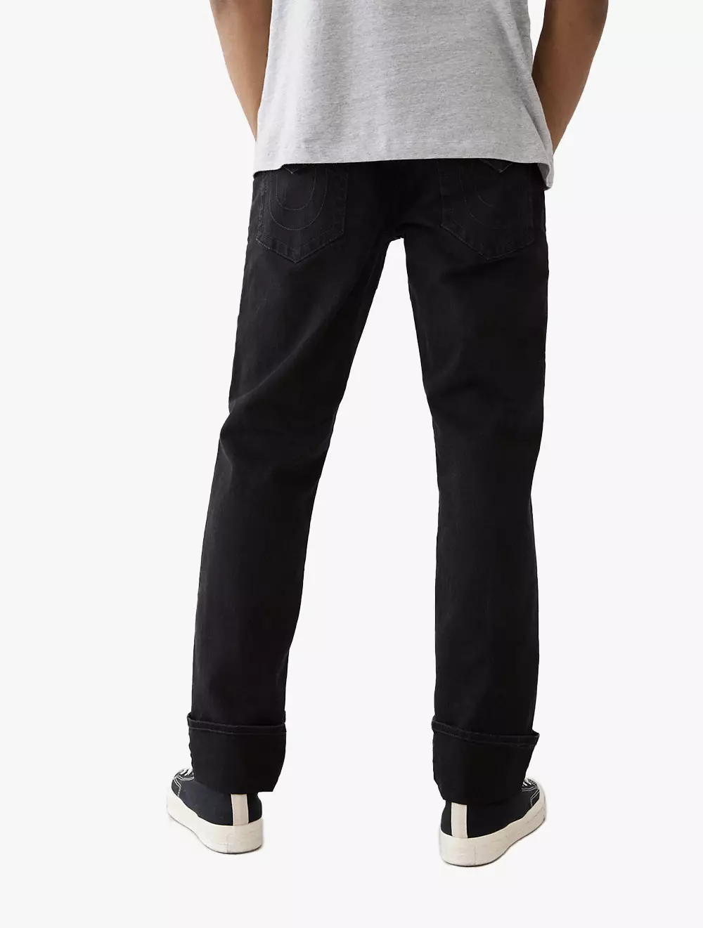 True Religion - Men Denim Pants - RICKY FLAP SN 34IN - Black