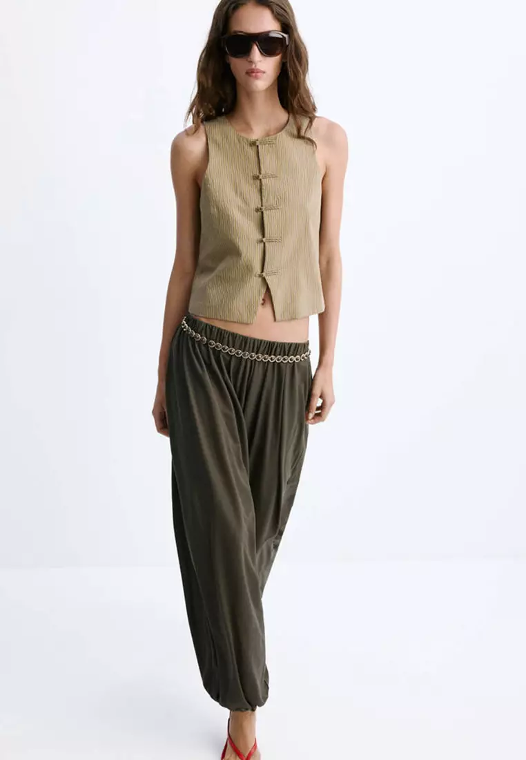 Alamar Striped Gilet
