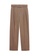 Mango brown Pleat Detail Trousers 1E06FAADF09817GS_5