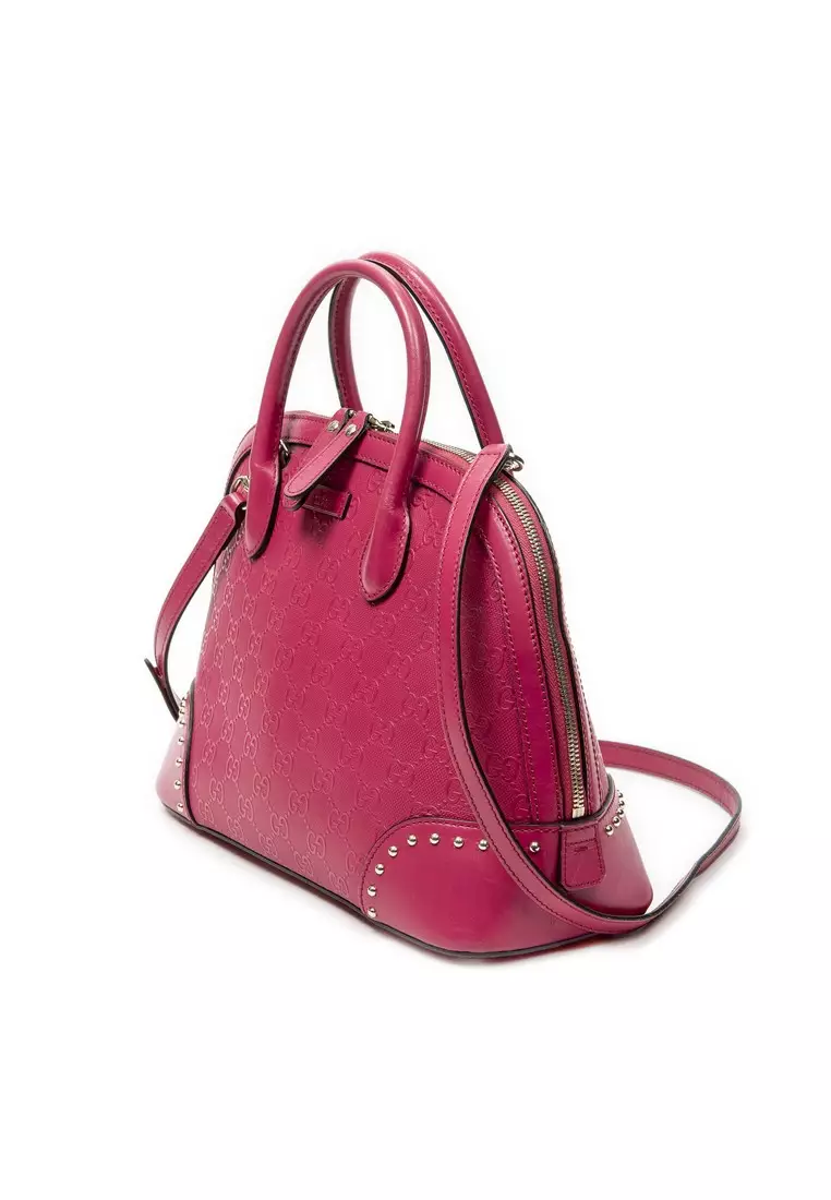 Pre-Loved Studded Dome Tote