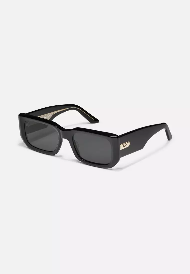 Tell Me More Sunglasses - Black/Smoke