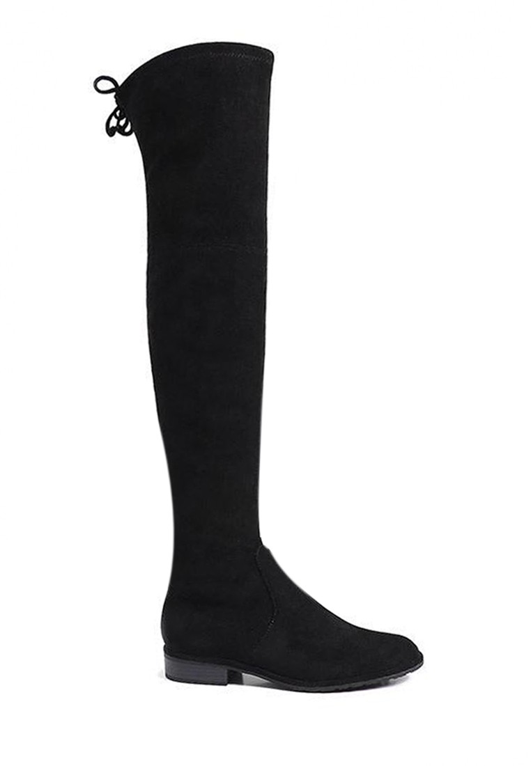 3CM Supper Skinny Suede Fabric Long Boots （Standard Edition）C7900