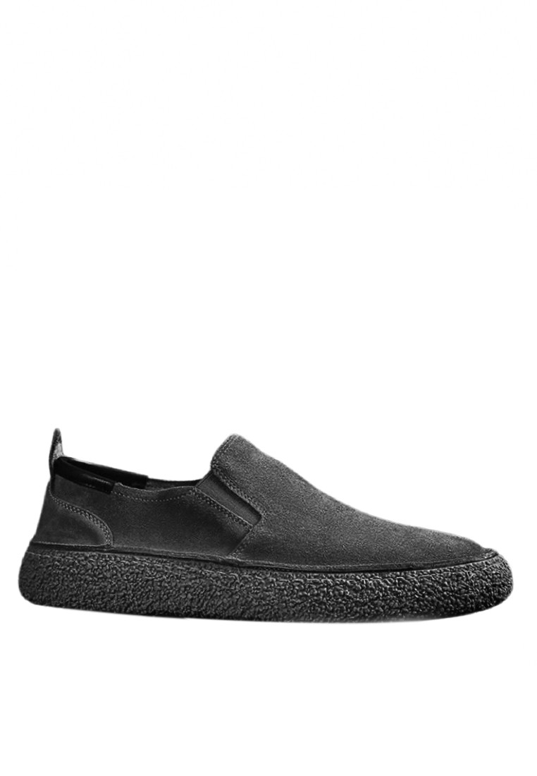 Grind Arenaceous Cowhide Slip-Ons YY-FDL8133