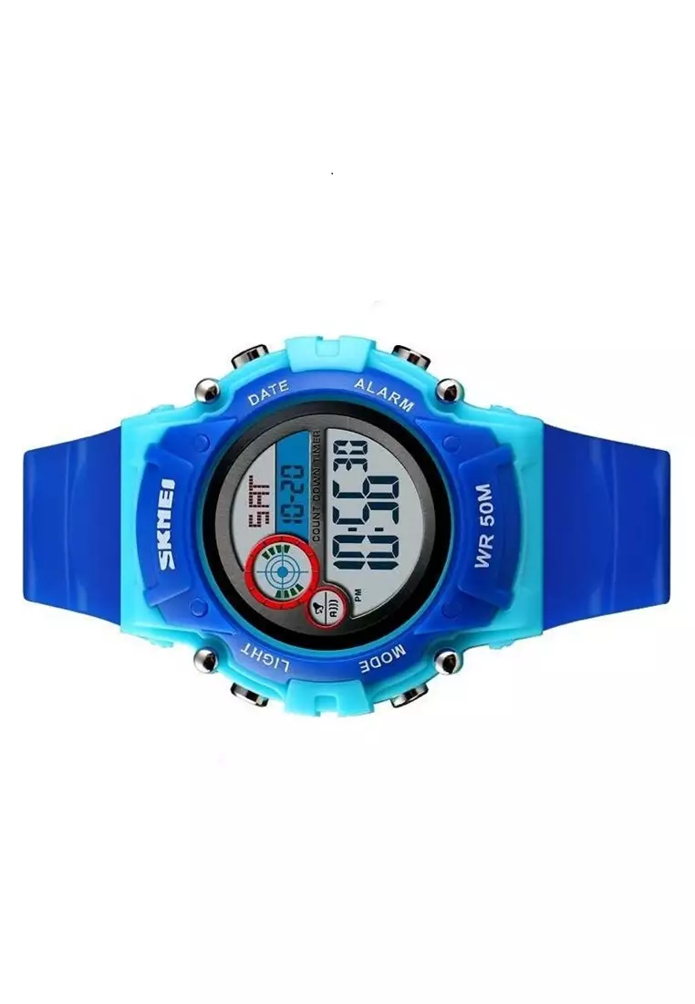 Kids Jam Tangan Digital Anak Waterproof Strap Tali Material Silicone SL38 ORIGINAL