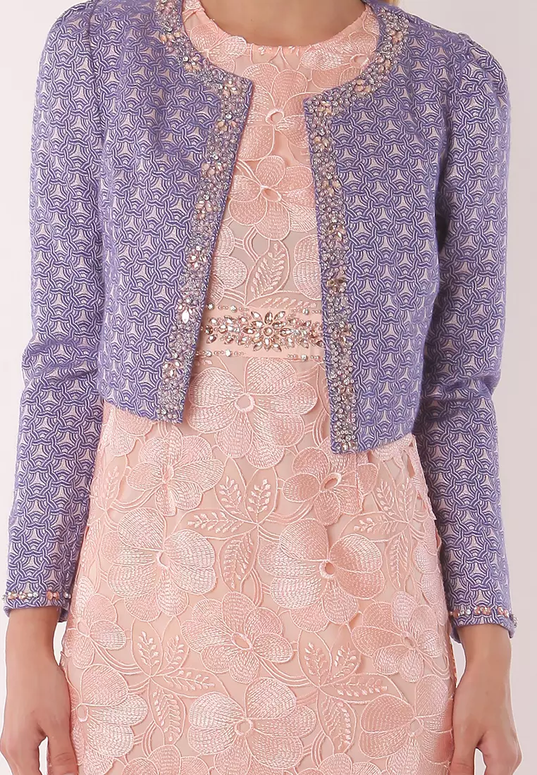 Bibiq Gamis Organza Jacquard