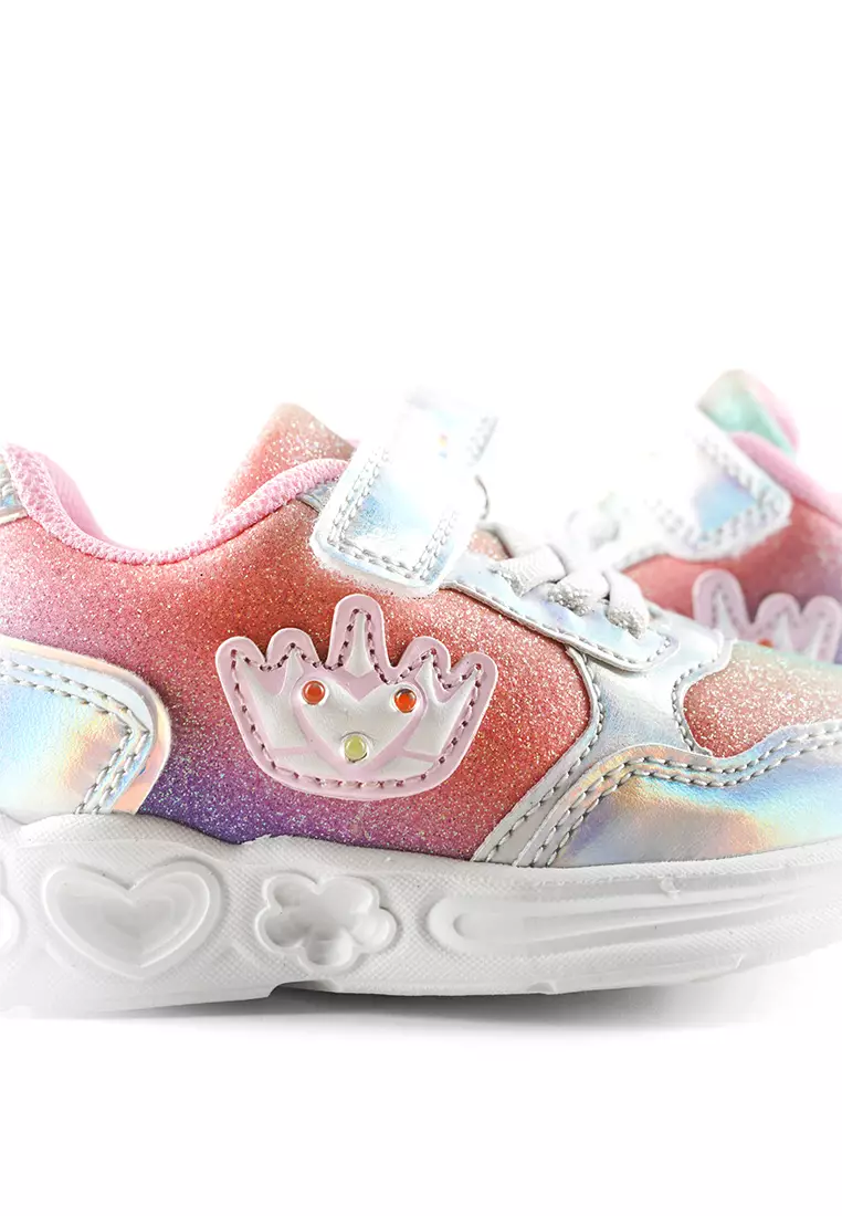 Jackson Kids Lucy 1SY Silver - Sepatu Sneakers