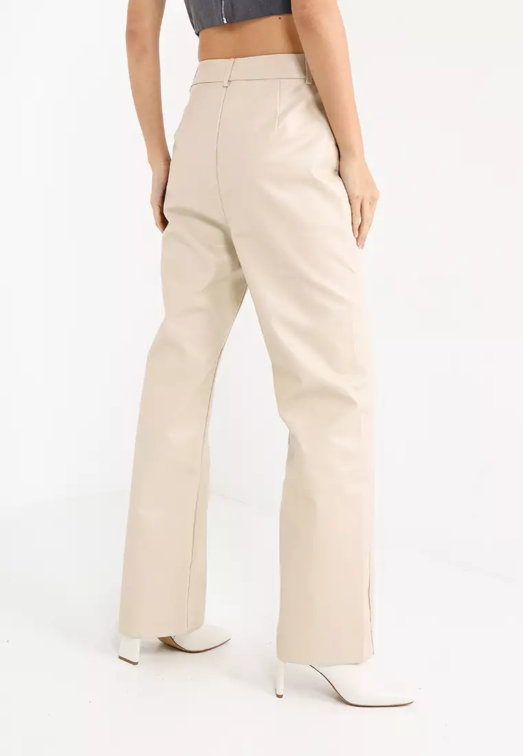 Buy Peppermayo Bad To The Bone PU Pants 2024 Online ZALORA Singapore