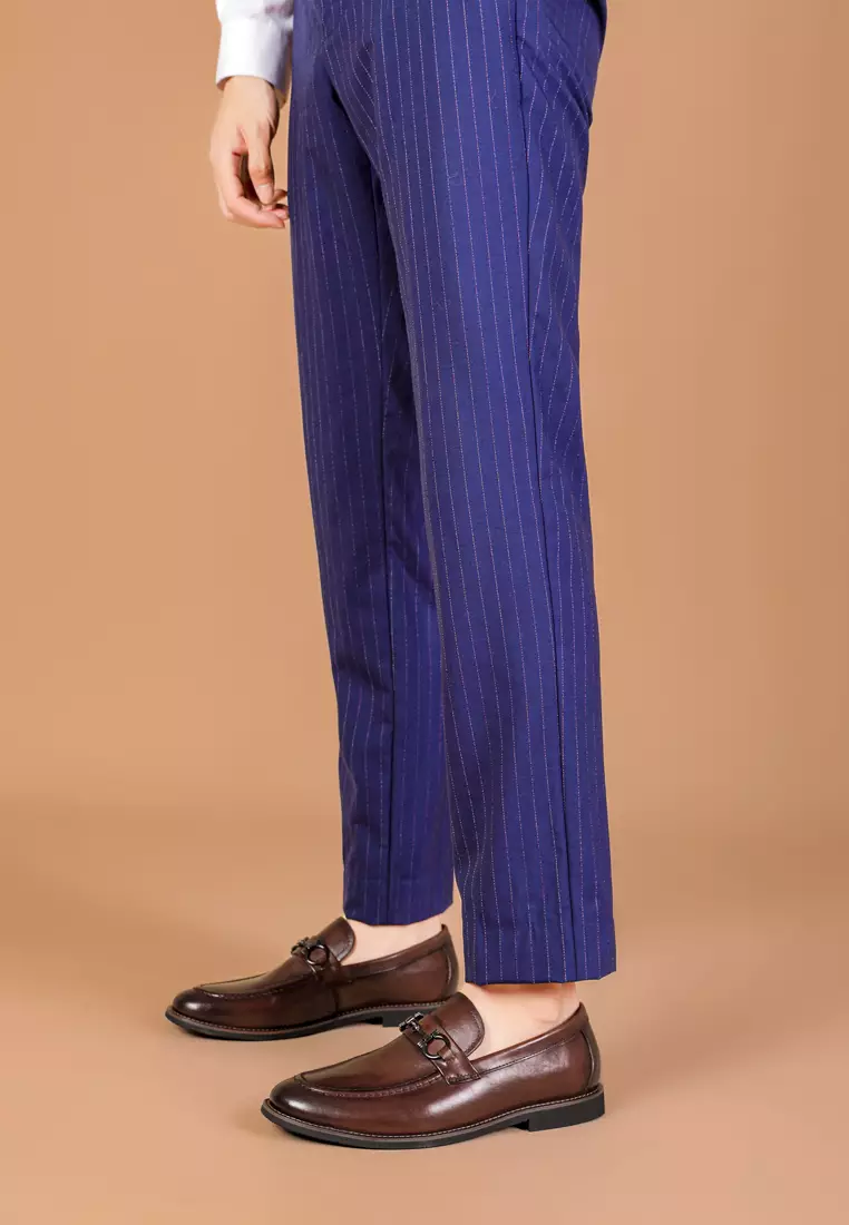 Grain Leather Horsebit loafers MK5050-2