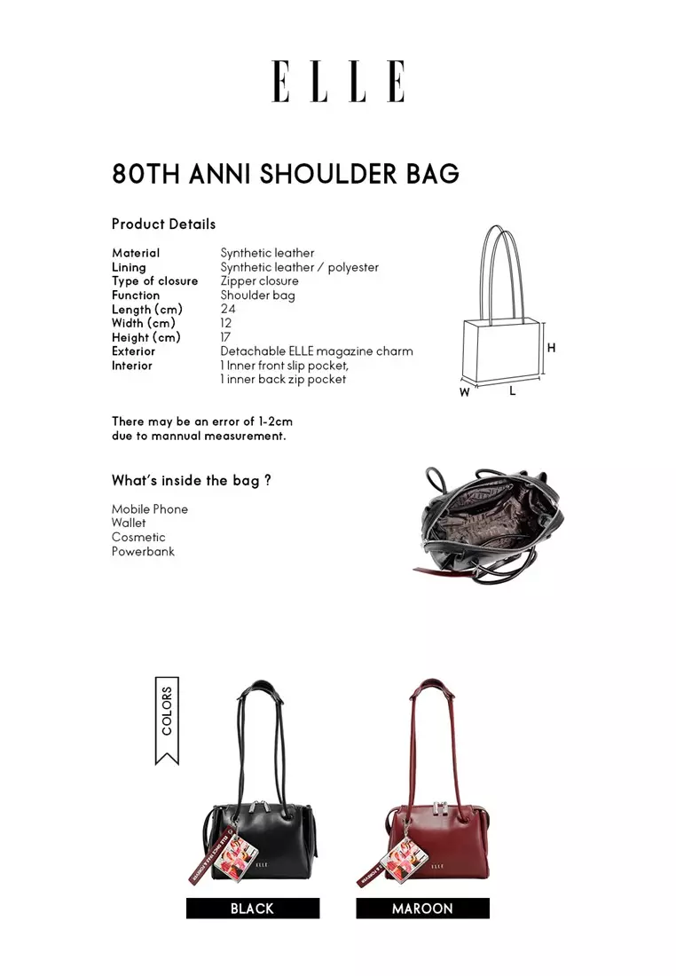 80TH ANNI SHOULDER BAG