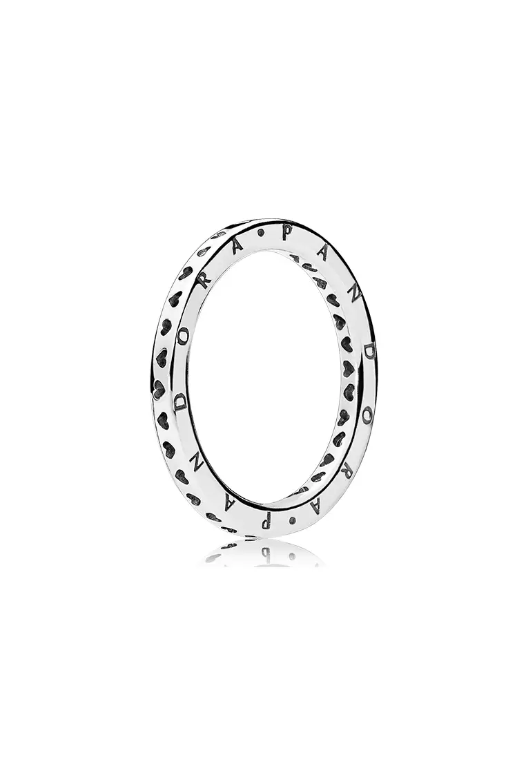 Hearts of 2024 pandora band ring